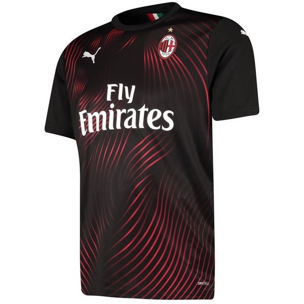 Tailandia Camiseta AC Milan 3ª Kit 2019 2020 Negro